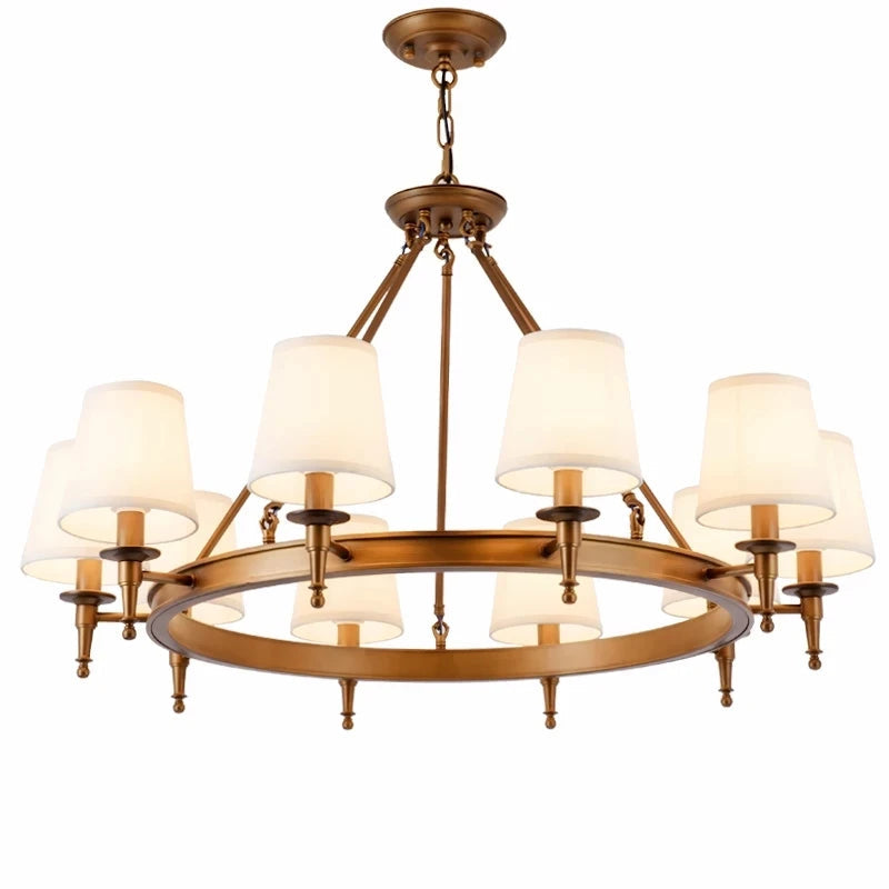 Contemporary copper LED lighting