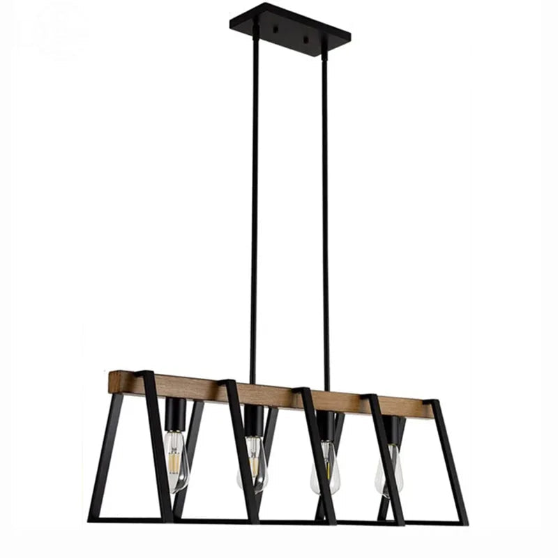 American Retro Vintage Industrial Chandelier