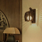 Ancienne Applique Murale En bois