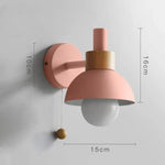 Applique de Chambre Murale Interrupteur Tirette