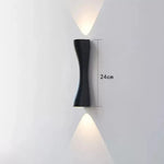 Applique Intérieure Et Extérieure Murale Design Moderne. Noir Chambre