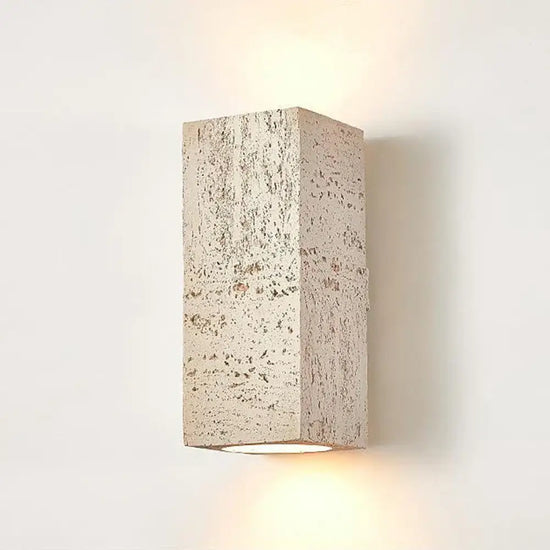 Applique Led Design Minimaliste Nordique Beige Murale Chambre