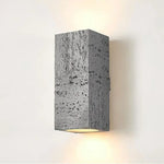Applique Led Design Minimaliste Nordique Gris Murale Chambre