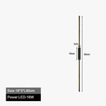 Applique Led Noire Design Nordique Murale Chambre