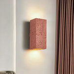 Applique Led Wabi-Sabi Minimaliste Béton Design Murale Chambre