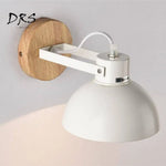 Applique Murale Ajustable Bois Design Scandinave Élégant Chambre