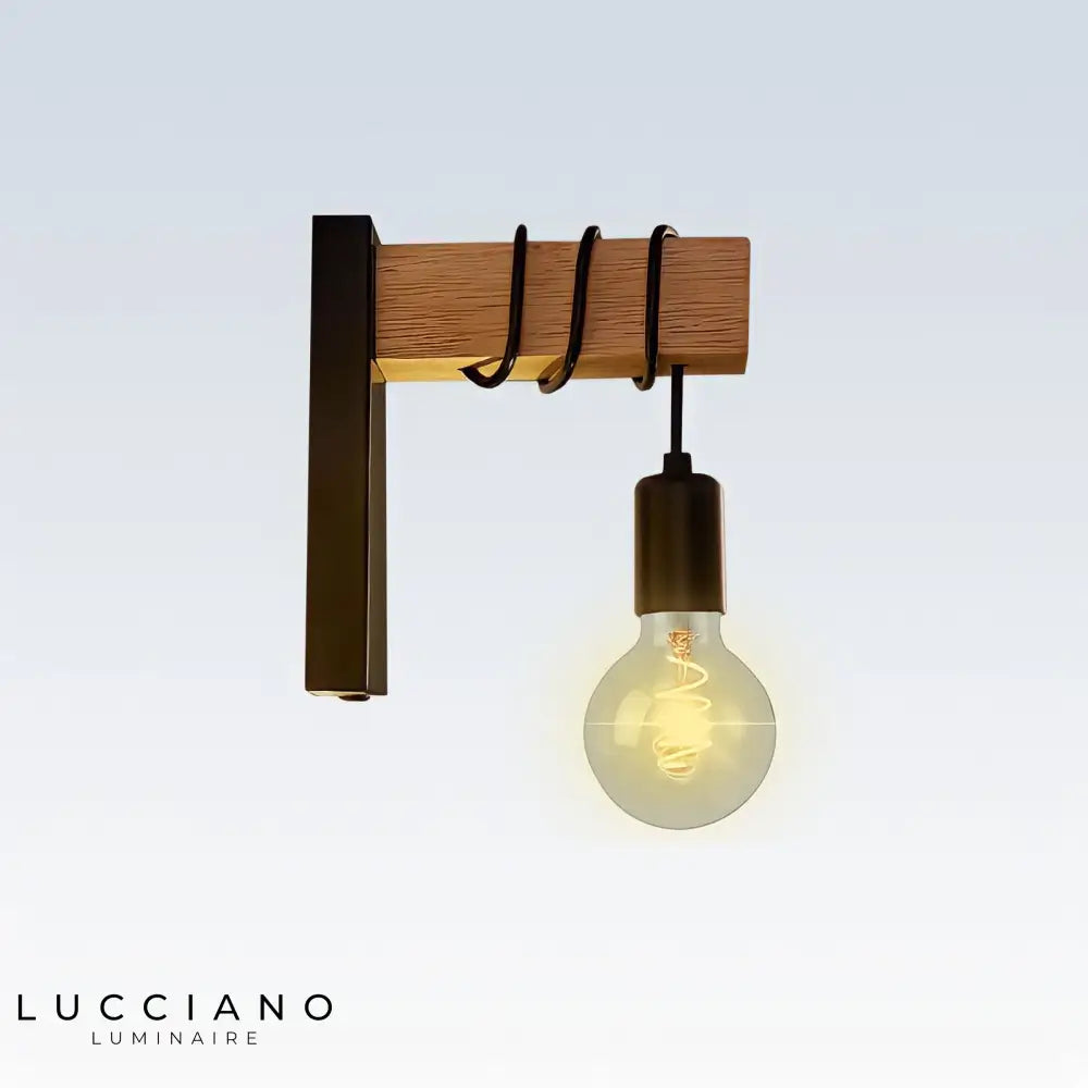 Applique Murale Bois En Fil Applique