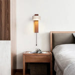 Applique Murale Bois Noyer Design Contemporain Élégant Chambre