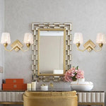 Applique Murale Design Led Dorée Élégante Vintage Chambre