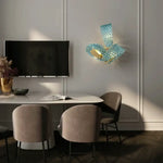 Applique Murale Design Métal Élégant Cuivré Chambre