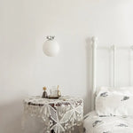 Applique Murale Design Moderne Chromée Chambre