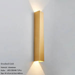 Applique Murale Design Xxx. Doré / 45Cm Chambre