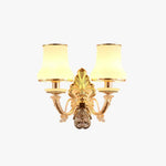 Applique Murale Dorée Élégante Lumière Contemporaine Applique Chambre