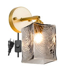 Applique Murale Dorée Élégante Transparence Lumineuse Chambre
