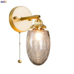 Applique Murale Dorée Élégante Transparence Lumineuse Chambre