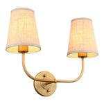 Applique Murale Double Beige 
