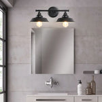 Applique murale double industrielle