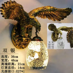 Applique Murale Eagle Vintage Lumineux Artiste. J Chambre