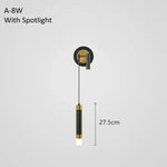 Applique Murale Élégante Avec Projecteur Pivotant Lumineux A / Lumière Chaude Chambre