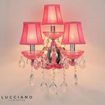 Applique Murale En Cristal Brillant Élégant Design. Chambre
