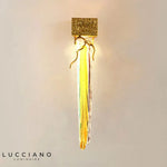 Applique Murale En Cristal Et Cuivre Design Contemporain. Chambre