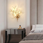 Applique Murale En Cristal Transparent Élégance Florale Suspendue. Chambre