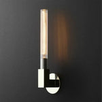 Applique Murale En Verre: Design Minimaliste Contemporain 1 Tête - Chrome Chambre