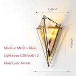 Applique Murale En Verre Scandinave Élégante Lumineuse Applique Chambre