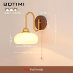 Applique Murale Led À Interrupteur Design Moderne Élégant Avec Tirette Chambre