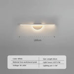 Applique Murale Led Chaleureux Grain Naturel A-Blanc-60Cm / Blanc Chaud Chambre