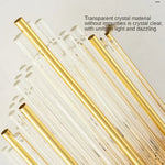 Applique Murale Led Cristalline Scandinave Luxueuse Chambre