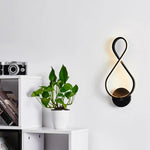 Applique Murale Led Design Élégant Contemporain Chambre