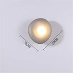 Applique Murale Led Design Élégant Verre. D-Gris / Blanc Chaud (2700-3500K) Chambre
