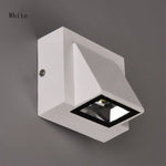 Applique Murale Led Design Étanche Polyvalente Blanc 01 / Chaud Chambre