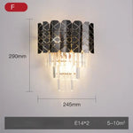 Applique Murale Led Design Luxueux Élégant. F / Gradable Chambre