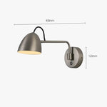 Applique Murale Led Design Moderne Élégante Chambre