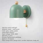 Applique Murale Led Design Scandinave Élégant. Vert / Blanc Froid (5 500-7 000 K). Ampoule 5W