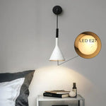 Applique Murale Led E27 Scandinave Épurée Chambre