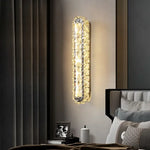 Applique Murale Led Élégante Design Cristalline. Applique Chambre
