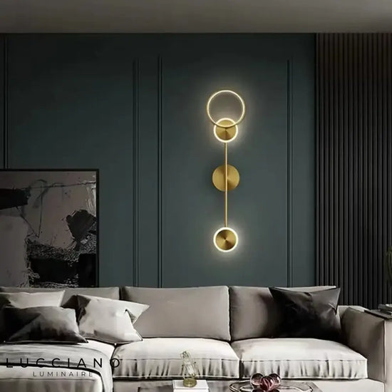 Applique Murale Led Élégante Design Minimaliste Chambre