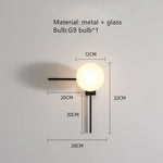 Applique Murale Led Élégante Design Minimaliste. F-Petit / Blanc Chaud (2700-3500K) Chambre