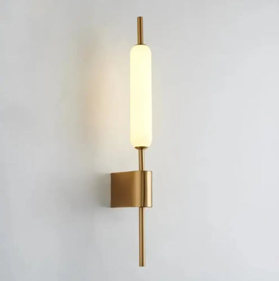 Applique Murale Led Élégante Design Minimaliste Suspendue. 1 Pc / Blanc Chaud (2700-3500K) Chambre
