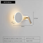 Applique Murale Led Élégante Pivotante Design Blanc / Chaud (2700-3500K) Chambre