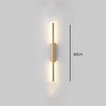 Applique Murale Led Épurée Contemporaine Lumineuse. 60 Cm / Blanc Naturel (3500-5500K) Chambre
