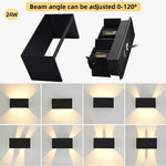 Applique Murale Led Extérieure Design Moderne Résistante Chambre