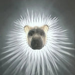 Applique Murale Led Hibou Unique Déco Salon. Lion / Blanc Froid (5500-7000K) Chambre