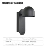 Applique Murale Led Intelligente Design Moderne Élégant Noir / Feu Tricolore Chambre