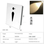 Applique Murale Led Intelligente Détection Mouvement B Blanc / Lumière Chaude Chambre