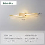 Applique Murale Led Moderne Et Élégant Design. Lwl040 B 40Cm / Blanc Froid Chambre