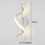 Applique Murale Led Nordique Design Élégant Chic. Blanc Chambre